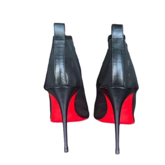 Christian Louboutin Marikat Mirror accent mesh booties RETAIL 1,195 - Picture 5 of 15